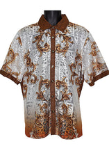 Load image into Gallery viewer, Prestige Linen Shirt/Pants Set # LUX560 Brown
