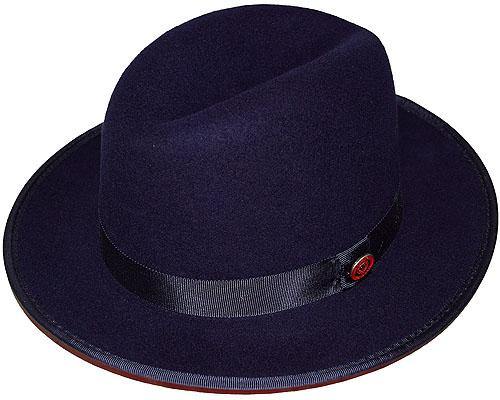 Bruno Capelo Hats 'Princeton' Red Under Brim