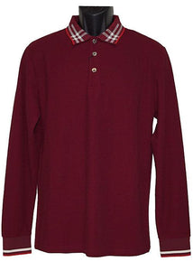 Lanzino Shirt # LP83 Burgundy - Alligator World