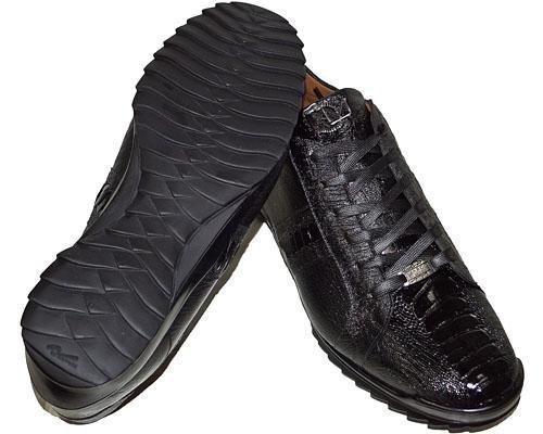 Marco di Milano Saulo Alligator & Ostrich Sneakers Red / Black
