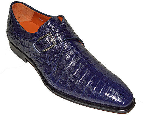 Mezlan 4574-j Moscow Designer Shoes Sport Alligator Plain Toe